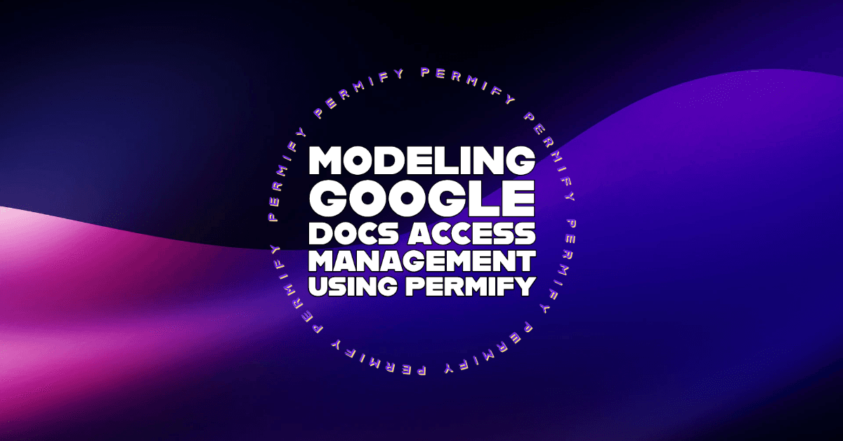 Modeling Google Docs Access Management Using Permify